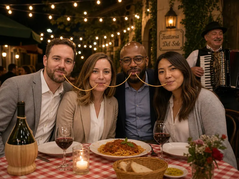 Lady and the Tramp Spaghetti — group