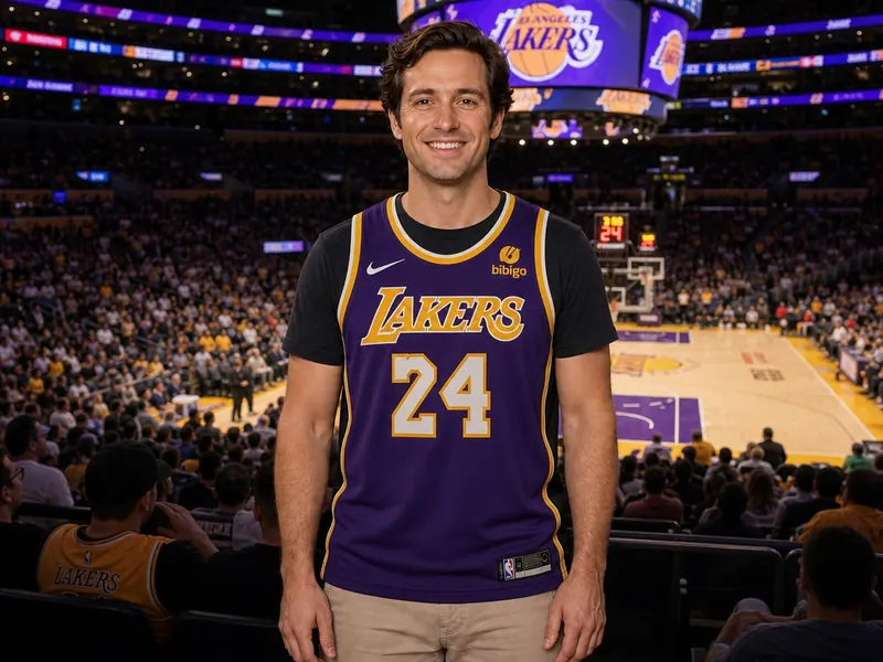 Lakers Game AI photo booth effect — Solo rendering