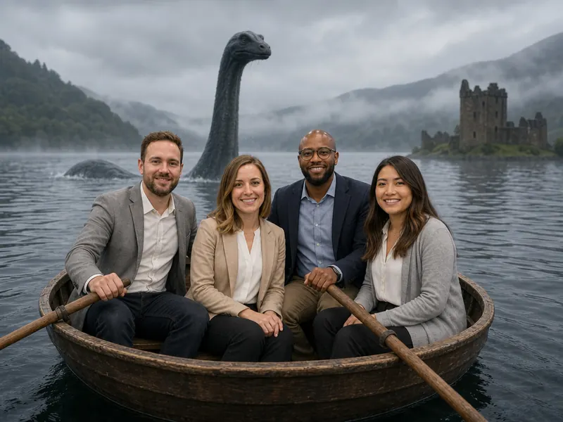 Loch Ness Rowboat — group