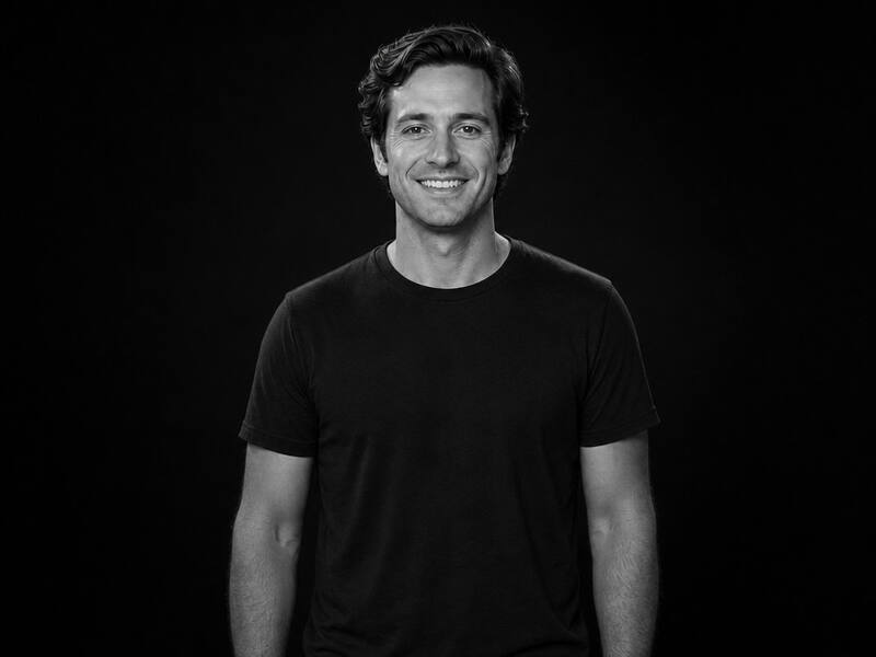 Low-Key Black And White Portrait AI photo booth effect — Solo rendering