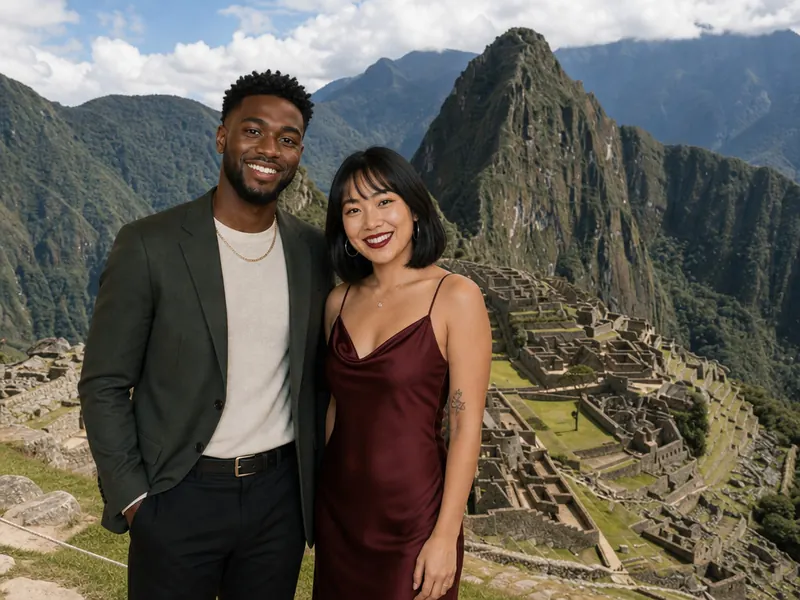 Machu Picchu — couple