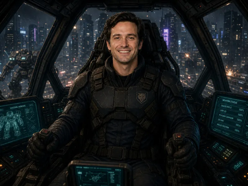 Mech Pilot Cockpit — solo