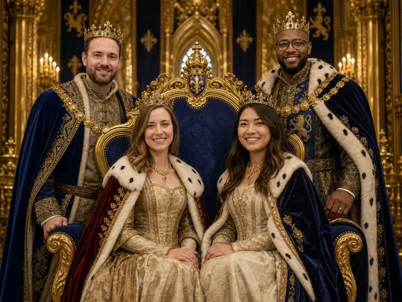 Medieval Throne — group