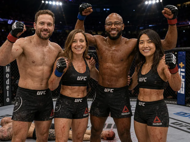 MMA Cage Win — group
