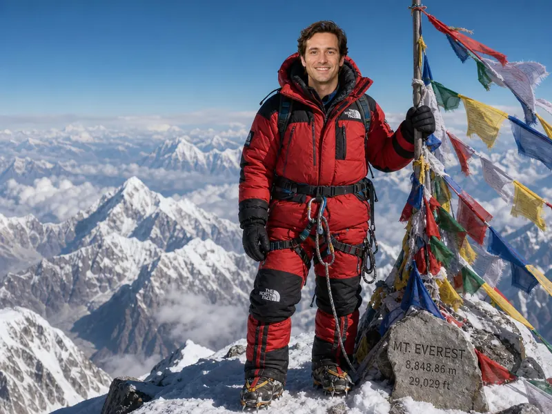Mount Everest Summit — solo