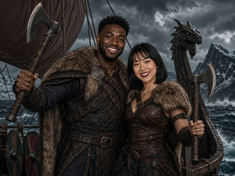 Norse Warrior — couple