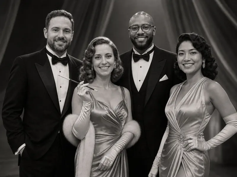 Old Hollywood Glamour — group