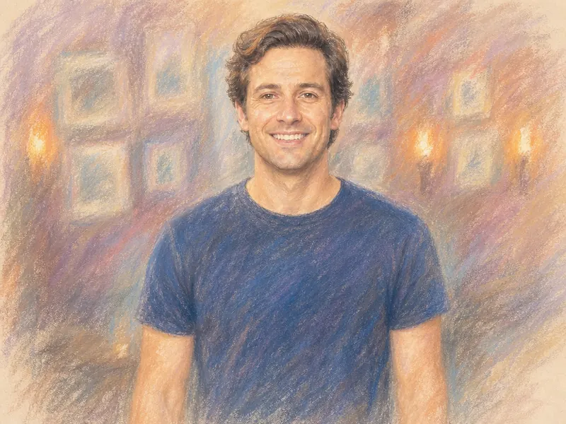 Pastel Soft Art AI photo booth effect — Solo rendering