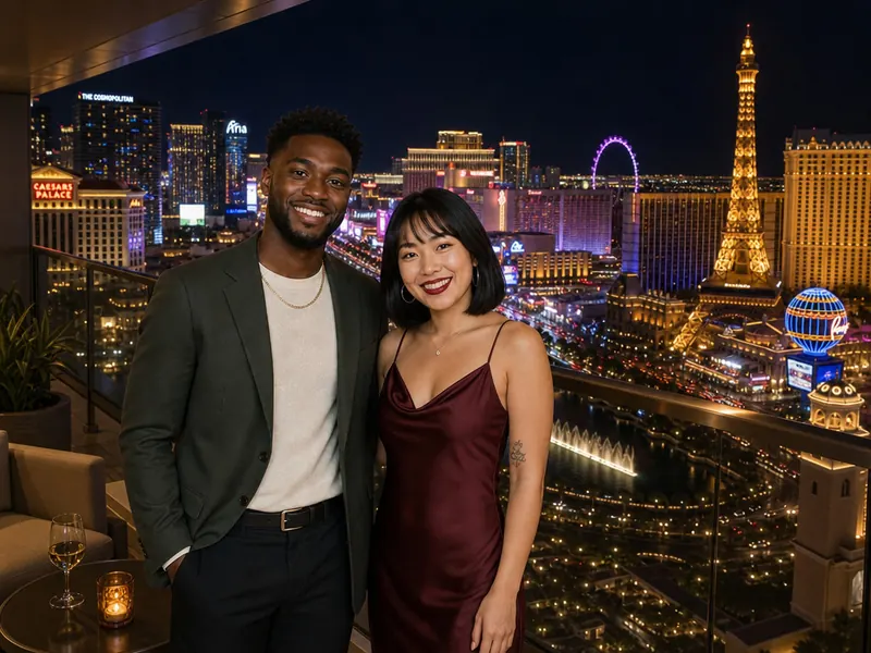 Penthouse Strip View — couple