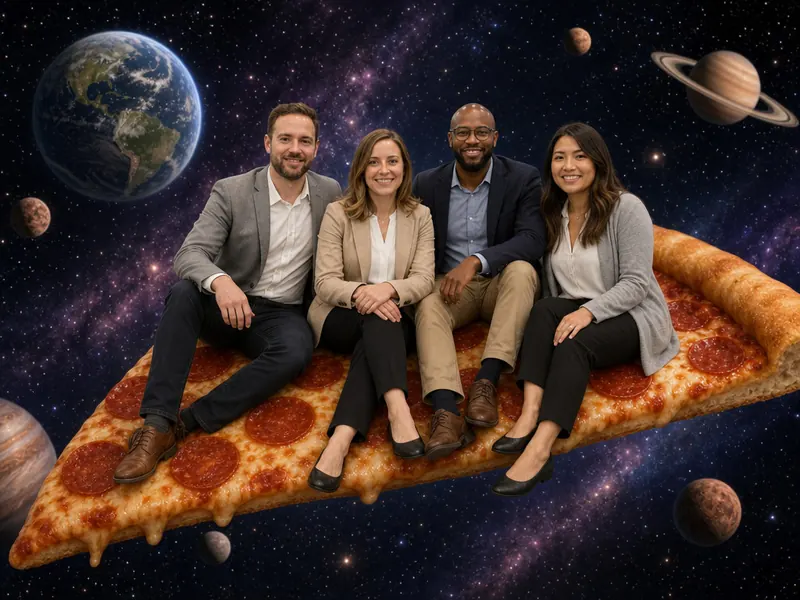 Pizza in Space — group