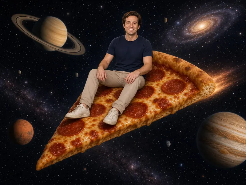 Pizza in Space — solo