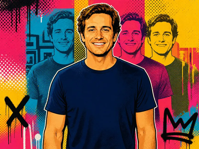 Pop Art Modern AI photo booth effect — Solo rendering