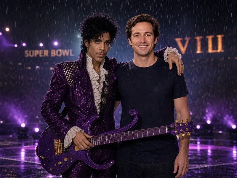Pose with Prince — solo