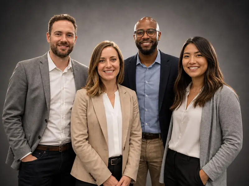 Professional Studio Portrait — group