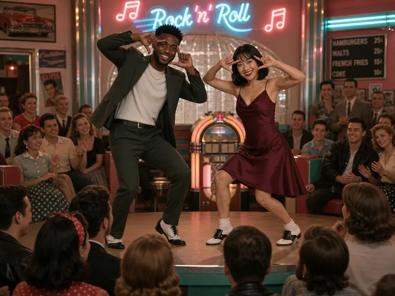 Pulp Fiction Twist Contest — couple