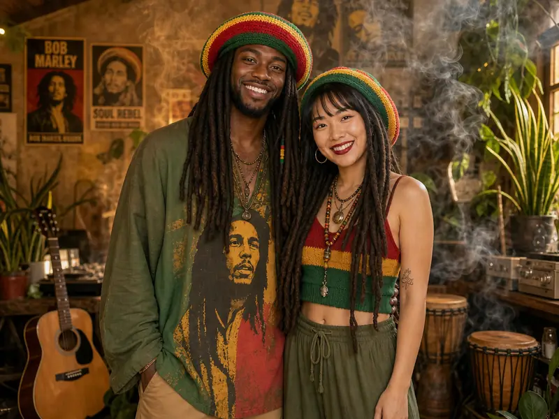 Rastafarian Lifestyle — couple