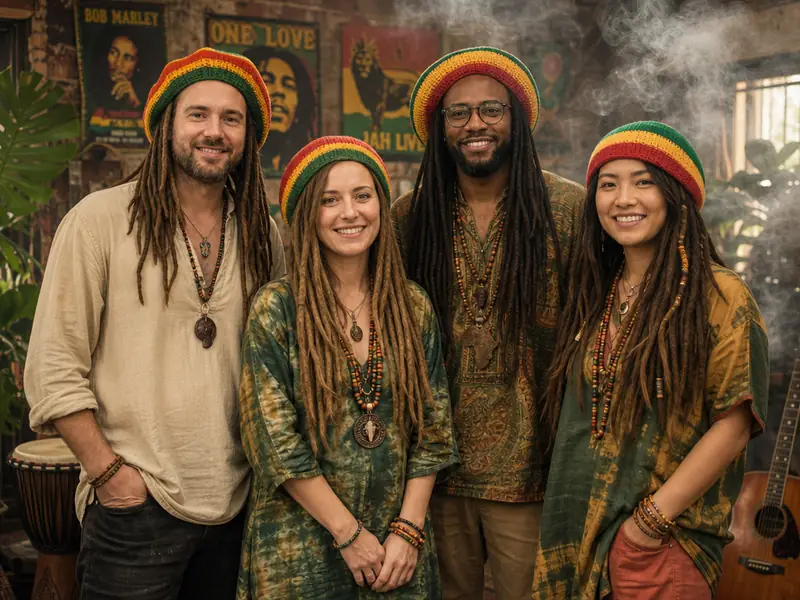 Rastafarian Lifestyle — group