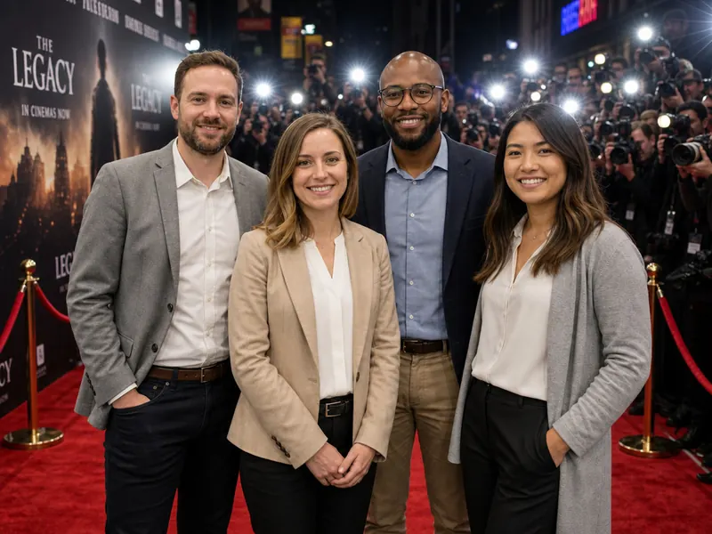 Red Carpet Flashbulbs — group