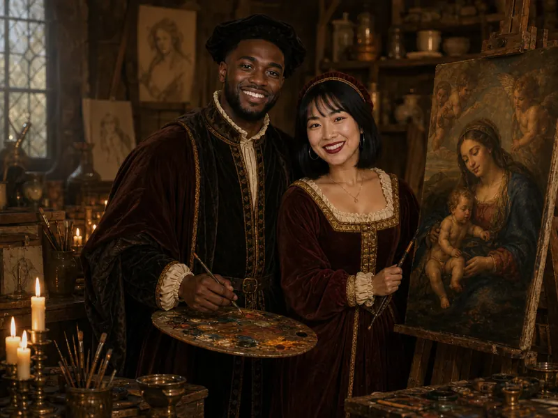 Renaissance Painter — couple