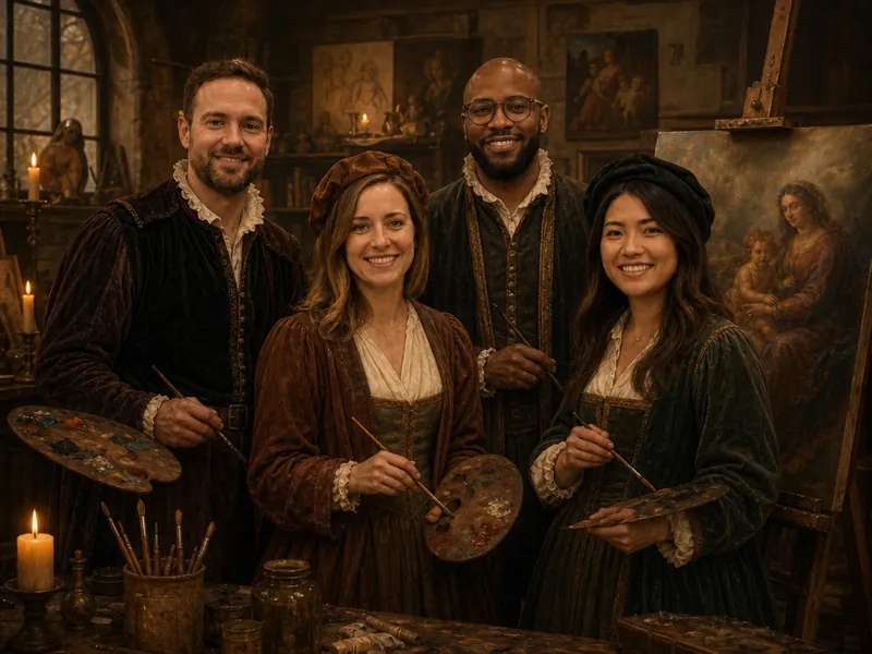 Renaissance Painter — group