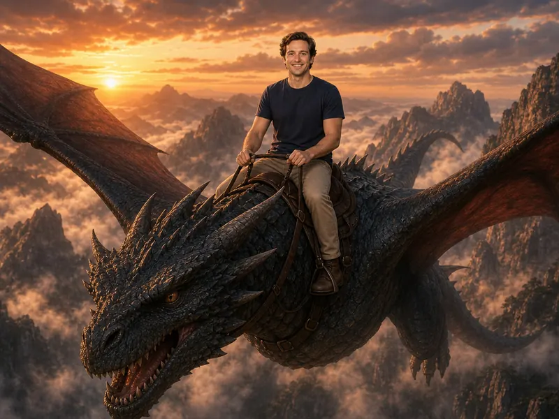 Riding a Dragon — solo