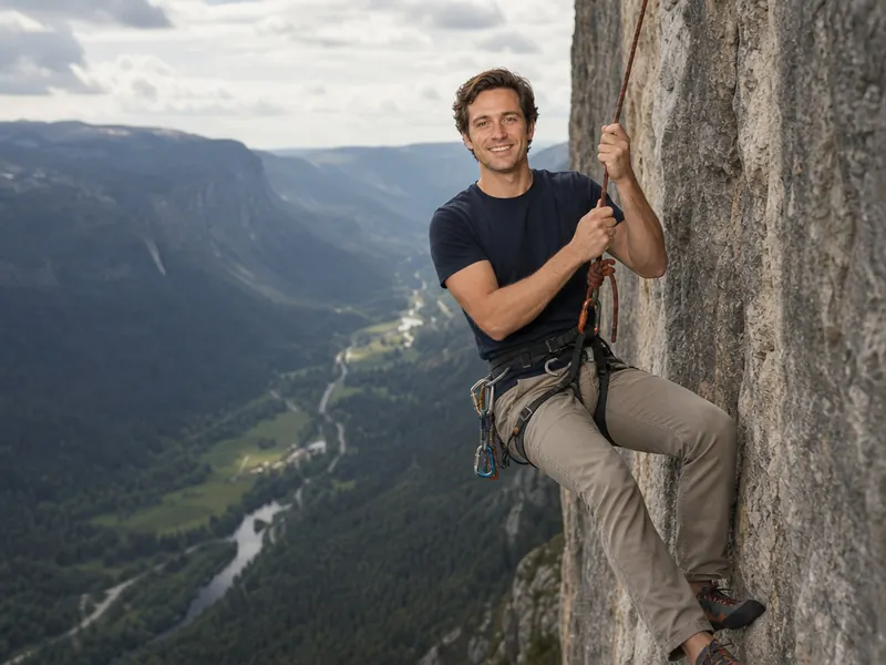 Rock Climbing — solo