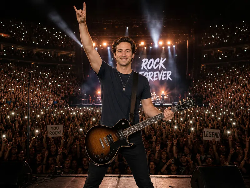 Rock Star on Stage — solo