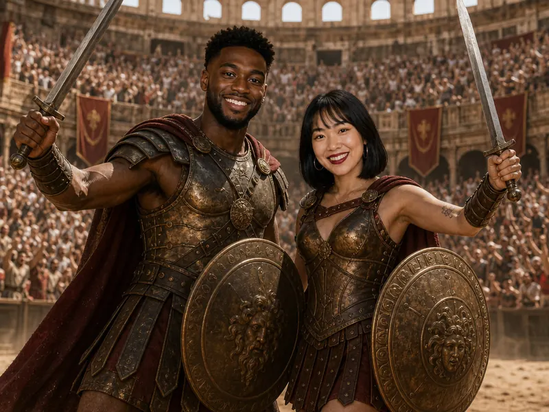 Roman Gladiator — couple
