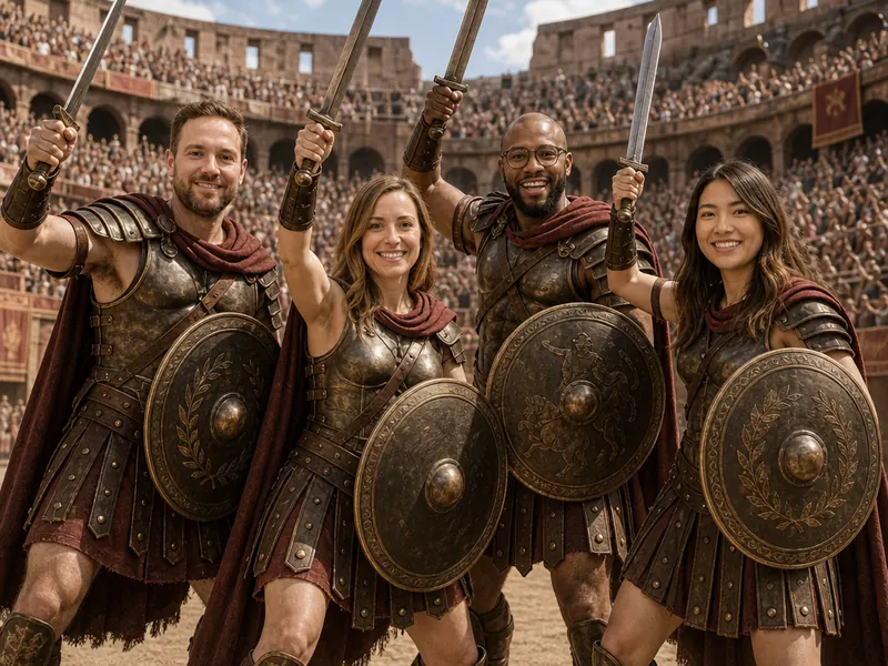 Roman Gladiator — group