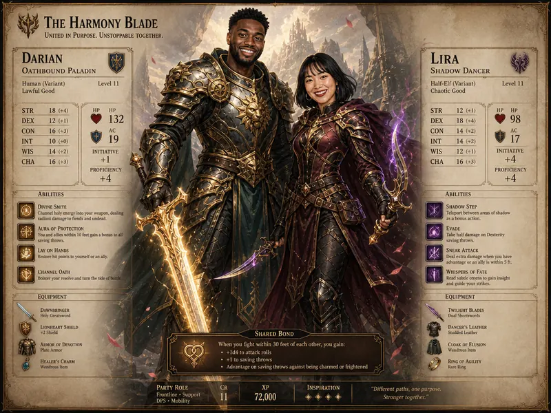 RPG Fantasy Character AI photo booth effect
