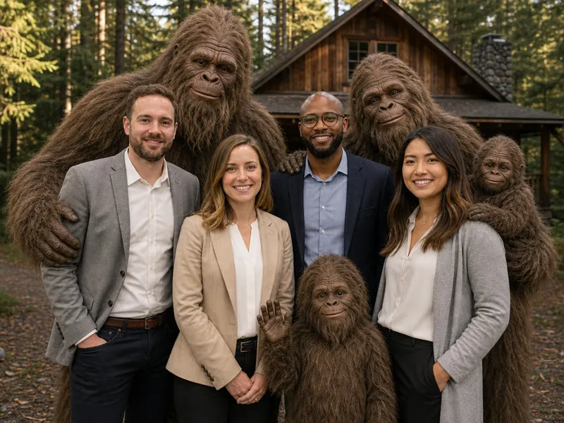 Sasquatch Family — group
