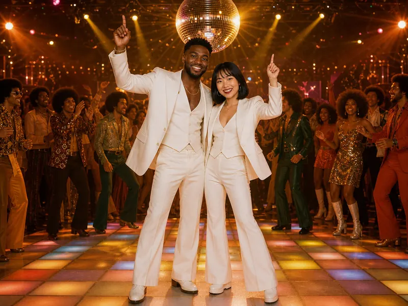 Saturday Night Fever Disco — couple