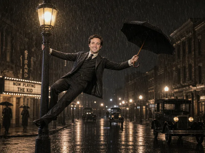 Singin' in the Rain Lamppost — solo