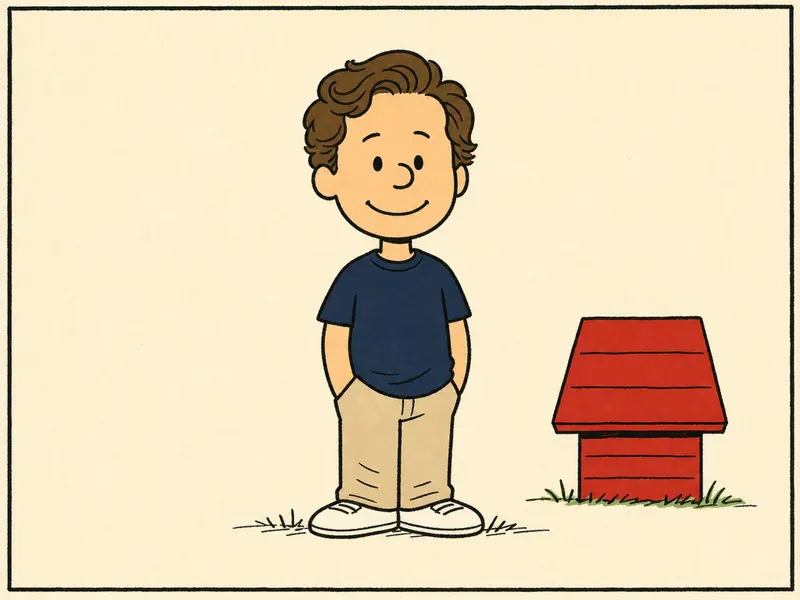 Snoopy Cartoon Style AI photo booth effect — Solo rendering