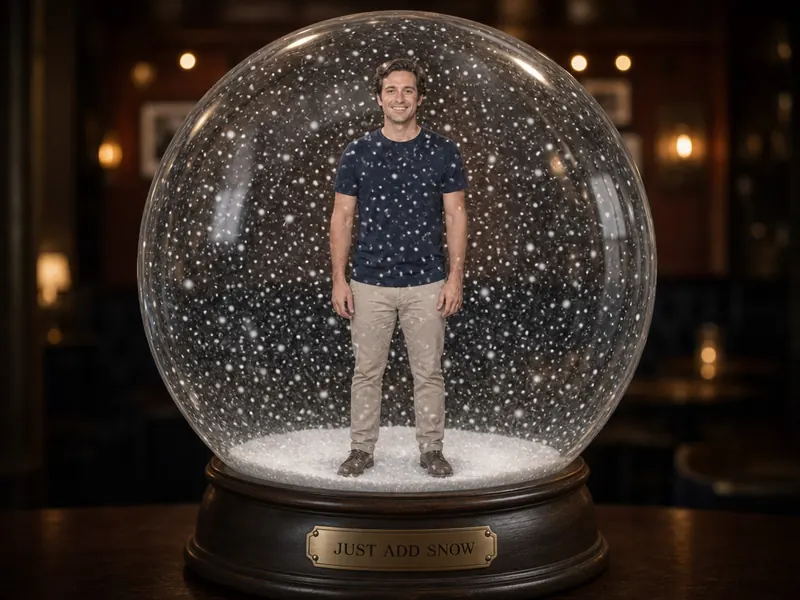 Snow Globe Trapped — solo