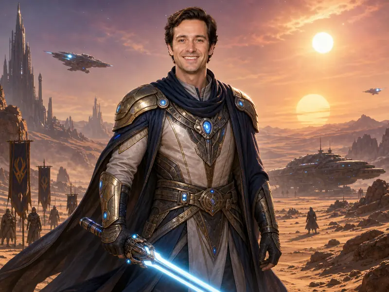 Star Wars Sci-Fi Warrior AI photo booth effect — Solo rendering