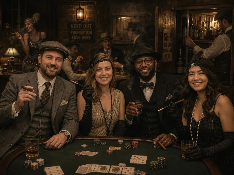 Speakeasy Back Room — group