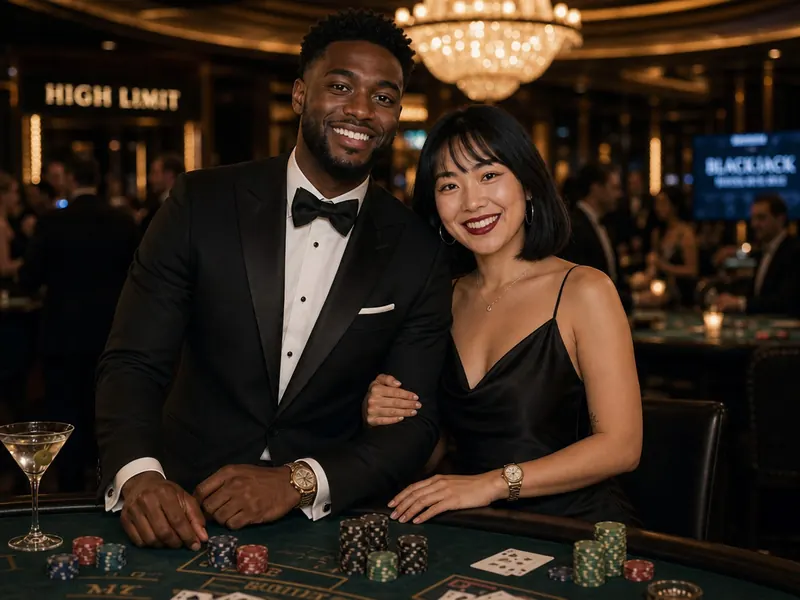 Spy Tuxedo Casino — couple