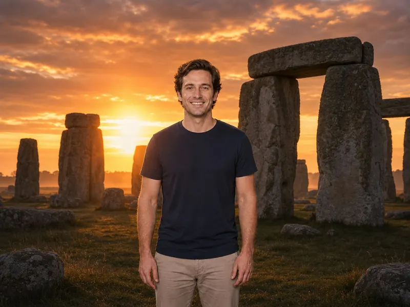 Stonehenge Sunset — solo