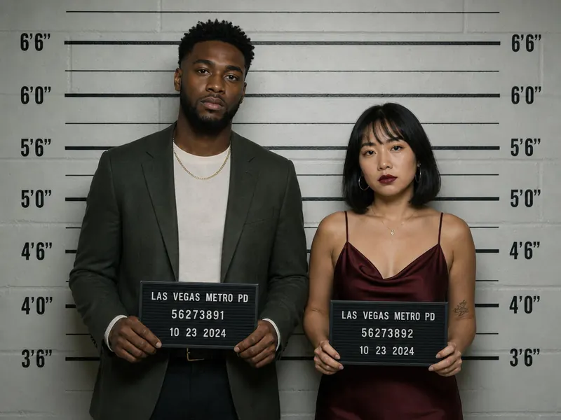 Strip Mugshot — couple