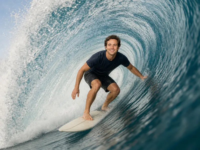 Surfing Massive Wave — solo