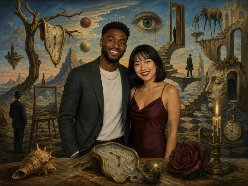 Surrealist Dream AI photo booth effect