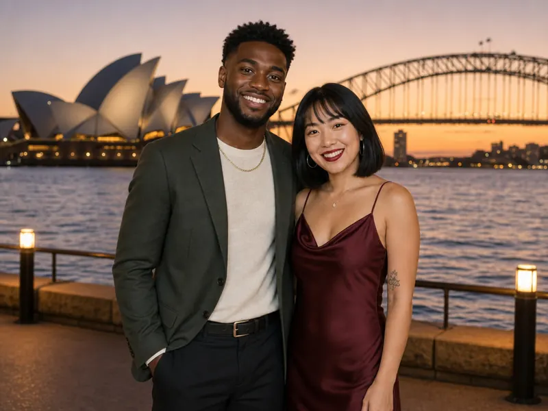 Sydney Opera House — couple