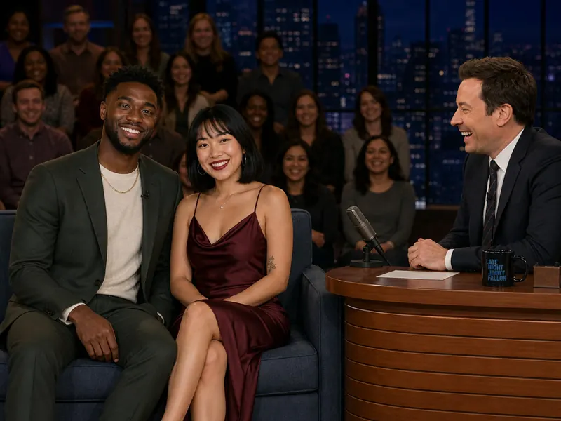 Talk Show Couch — couple