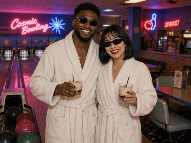 The Big Lebowski Bowling — couple