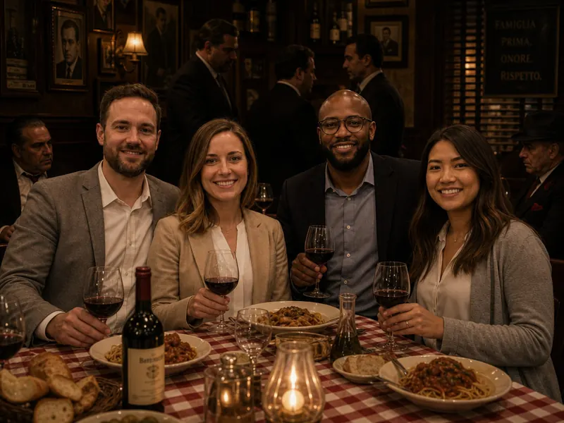 The Godfather Steakhouse Dinner — group