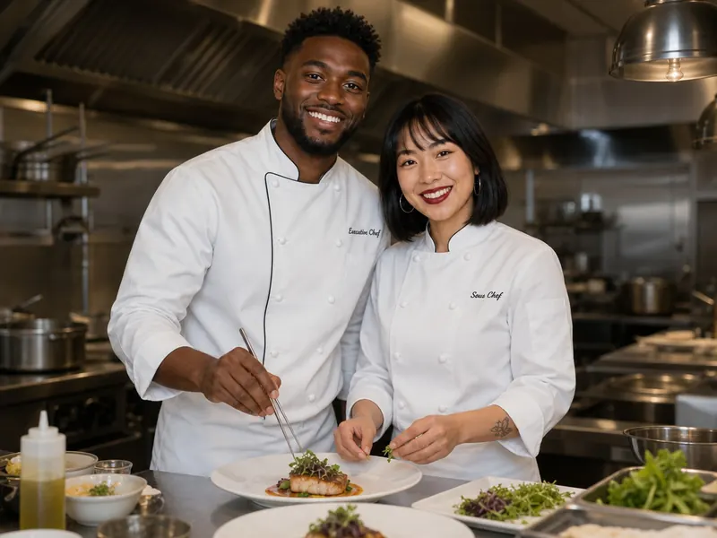 Top Chef Kitchen — couple