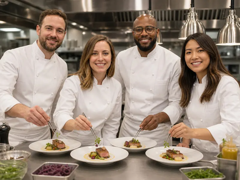 Top Chef Kitchen — group