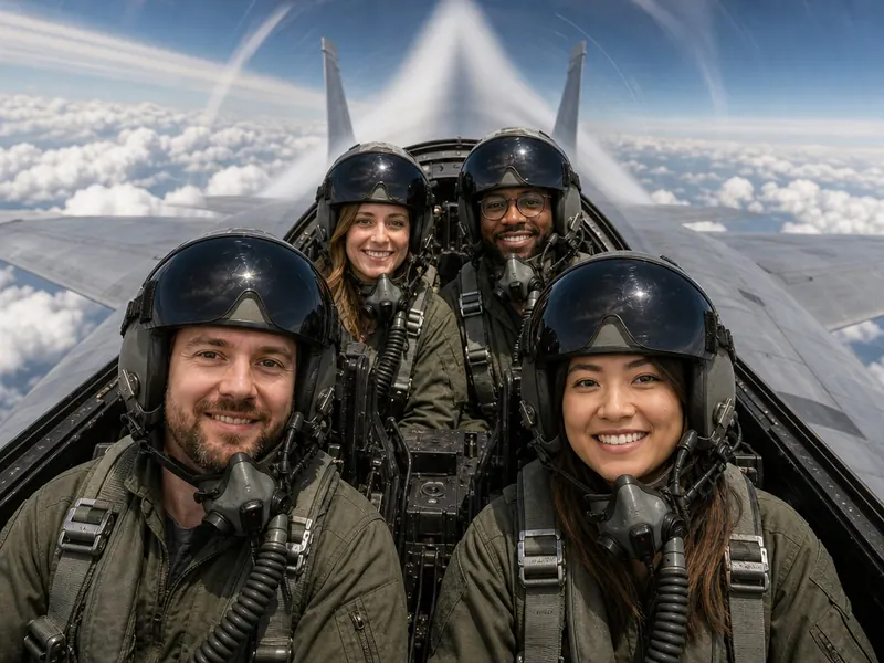 Top Gun Fighter Pilot — group