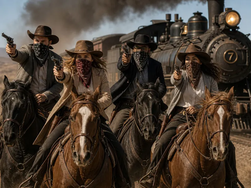 Train Robber — group